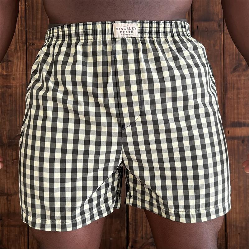 Spring Gingham Sleep Short - Fatigue
