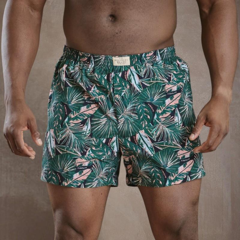 Kingsley Tropical Sleep Short - Midnight