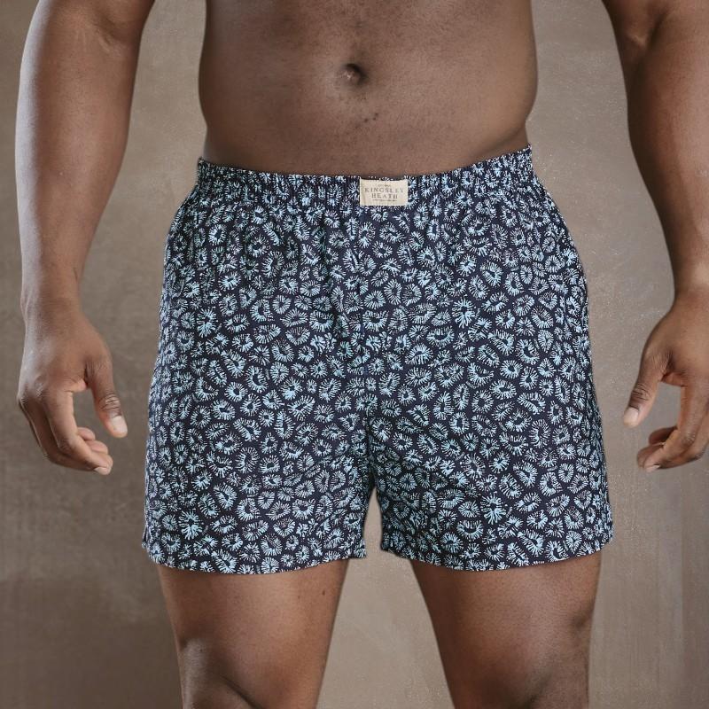 Kingsley Coral Ocean Sleep Short - Midnight