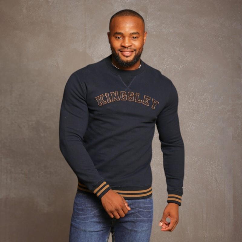 Kingsley Toweling Sweat - Midnight
