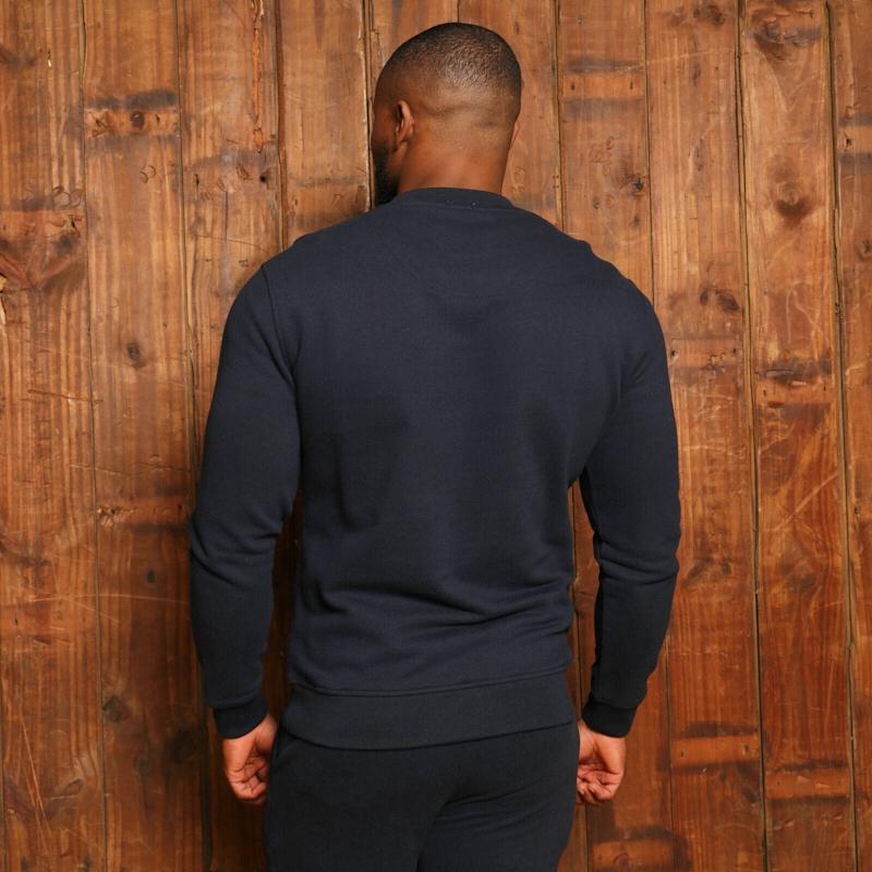 Kingsley Nguni Outline Pullover Sweatshirt - Midnight