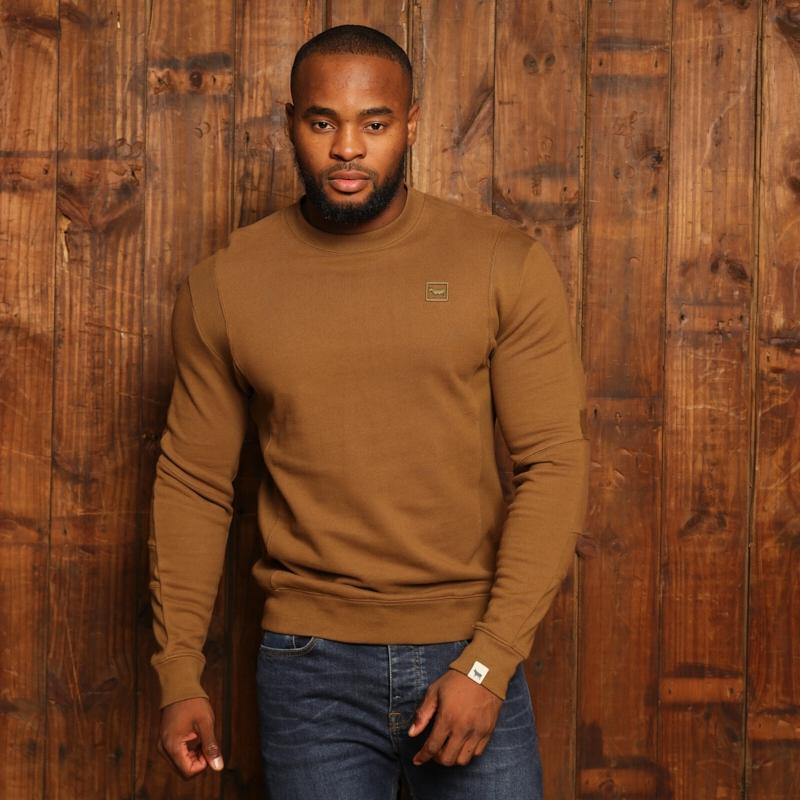 Kingsley So. Afr Styled Up Pullover Sweatshirt - Olive