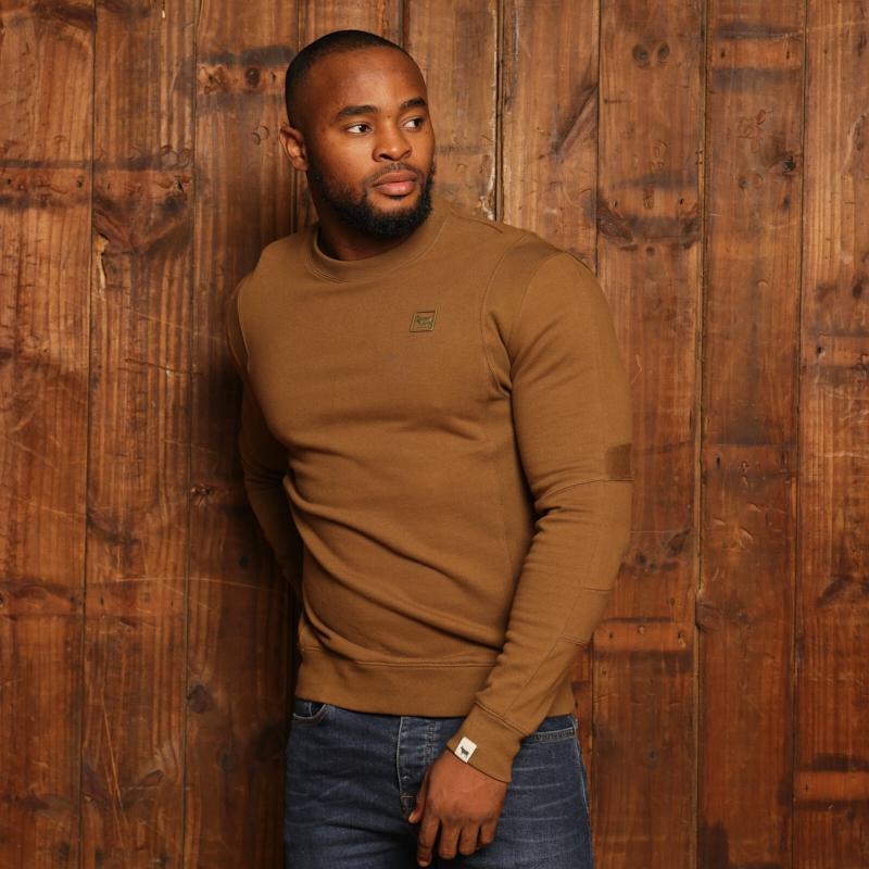 Kingsley So. Afr Styled Up Pullover Sweatshirt - Olive