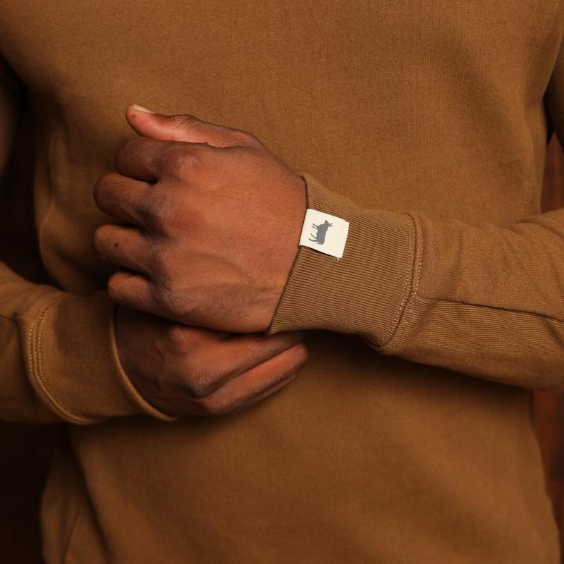 Kingsley So. Afr Styled Up Pullover Sweatshirt - Olive