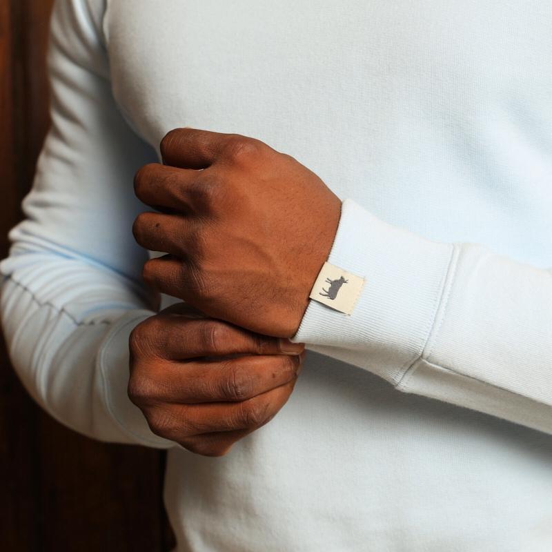 So. Afr Styled Up Pullover Sweat - Sky