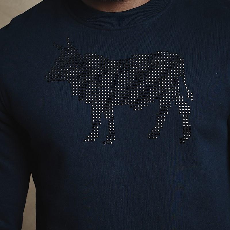 Studded Sweat - Midnight