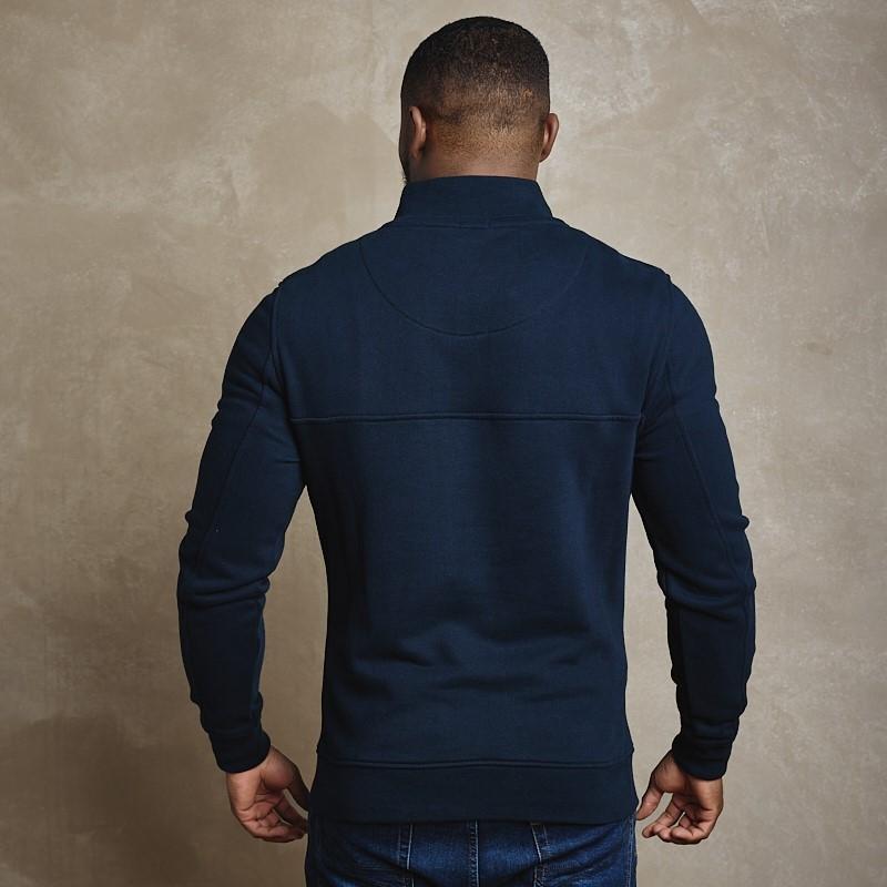Styled Up Quarter Zip Sweat - Midnight