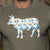 Pixel Ndebele Nguni Crew Tee Fatigue