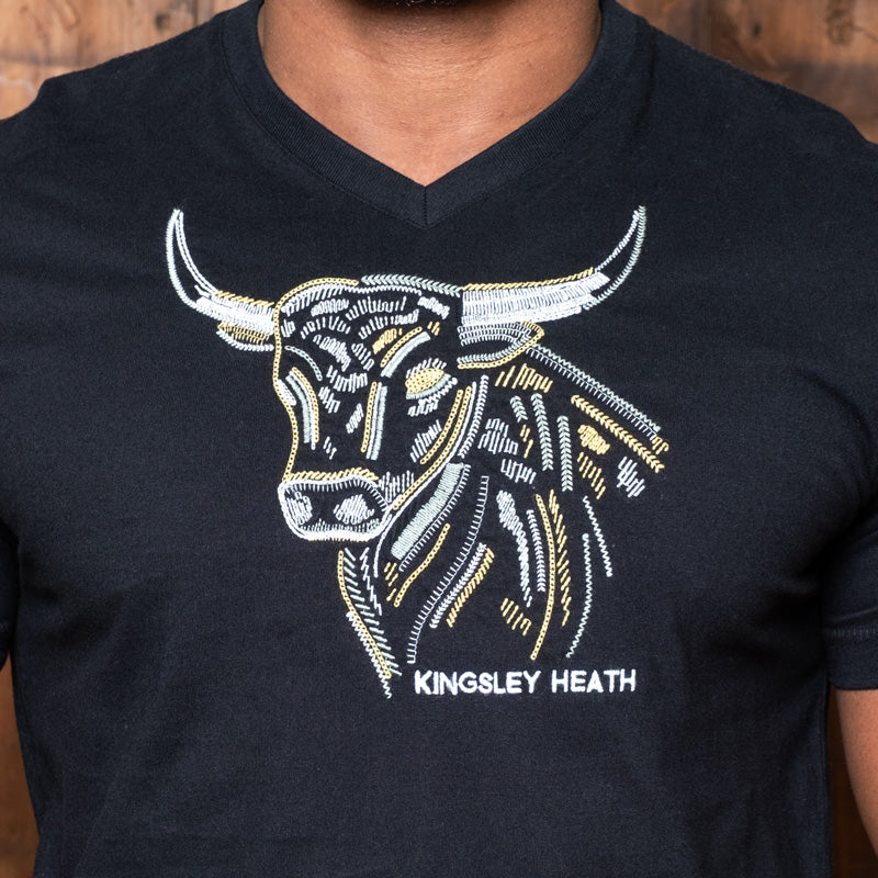 Raging Bull V-Neck Tee Mamba