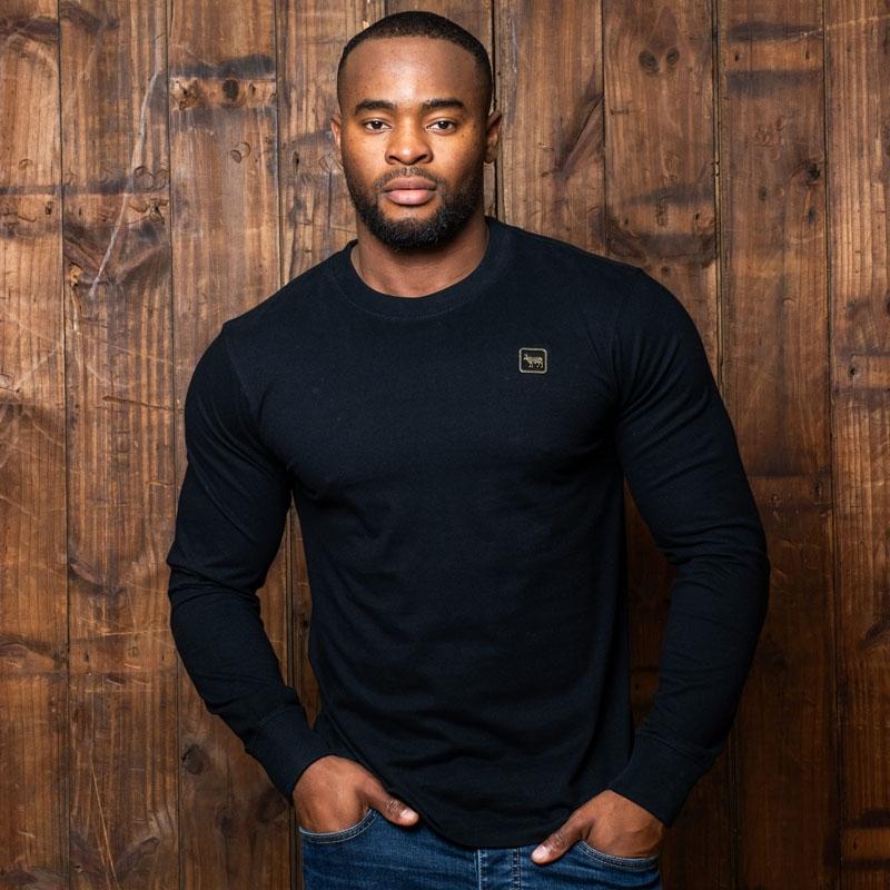 Cut-Out Metal Trim Longsleeve Tee - Mamba