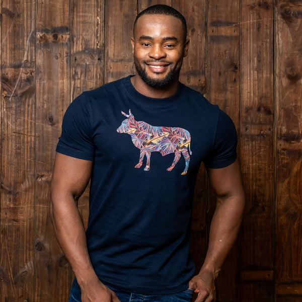 T-shirt Femme Kingsley Heath Nguni Perles Concentriques - Édition Limitée - Taille M Noir