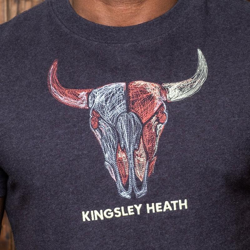 Sketchy Skull Crew Tee - Gravel