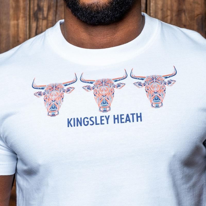 Tri-Lino Skulls Crew Tee - Pelican