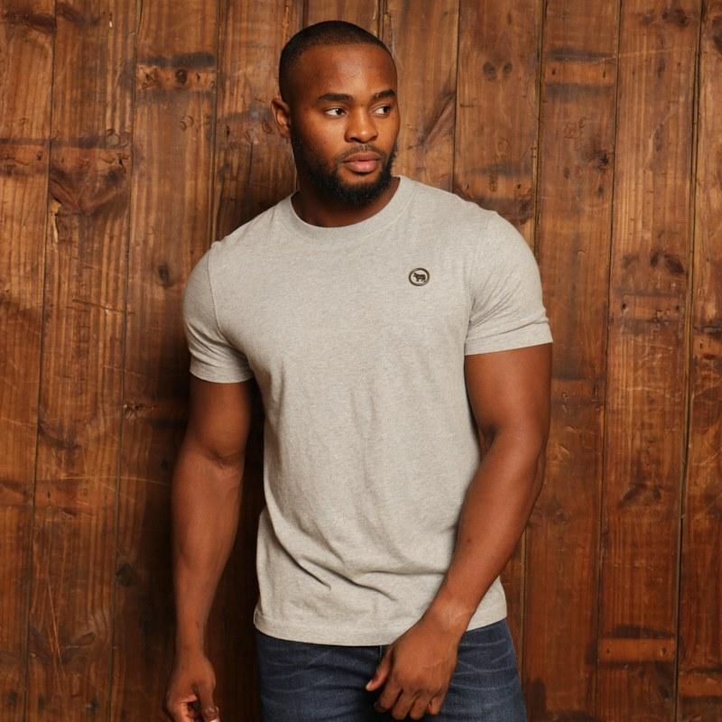 Kingsley Circle Cut-Out Rivet Crew Tee - Vervet