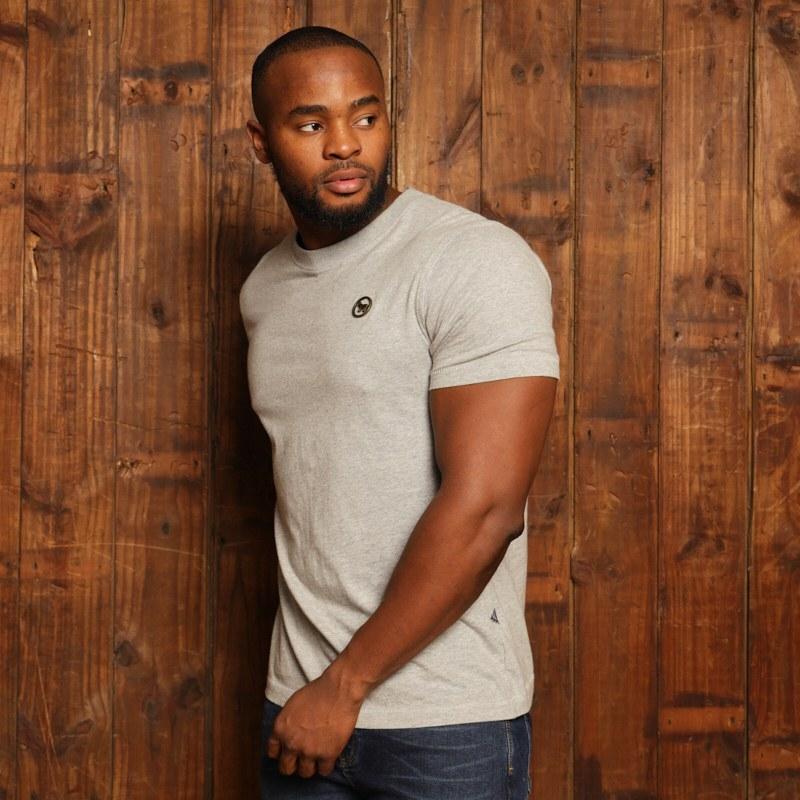 Kingsley Circle Cut-Out Rivet Crew Tee - Vervet