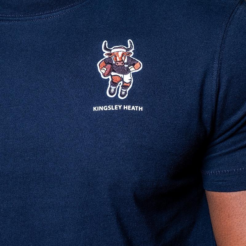 Kingsley The Beast Badge Crew Tee - Midnight