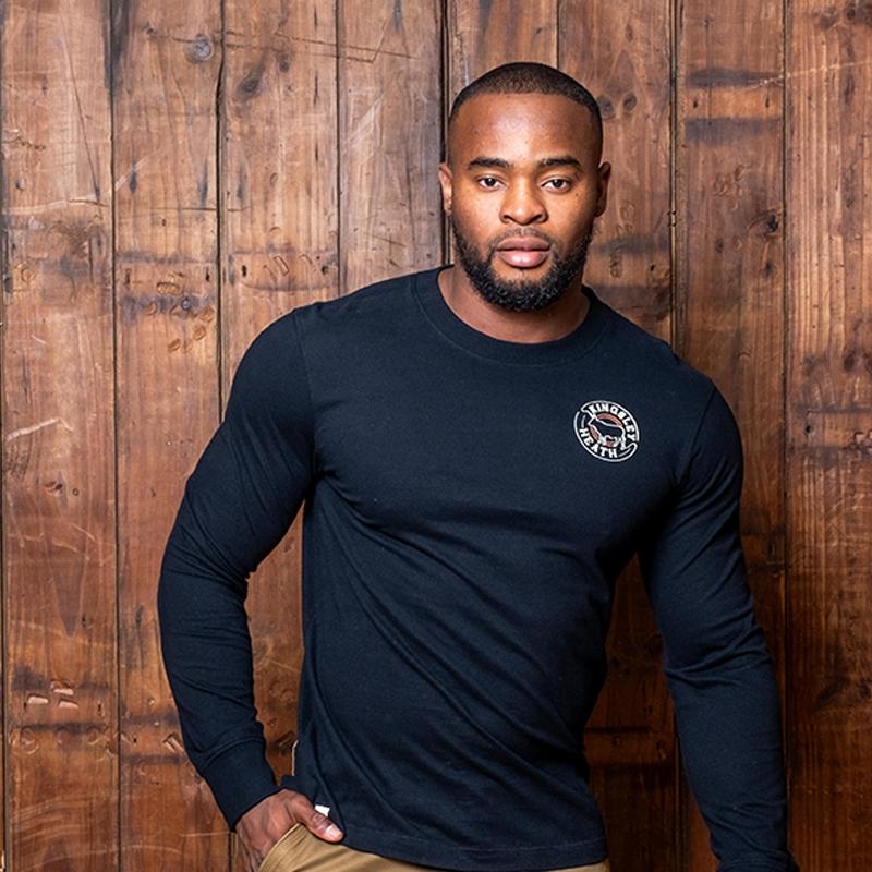 Kingsley Looped Nguni Corp Longsleeve Tee - Mamba