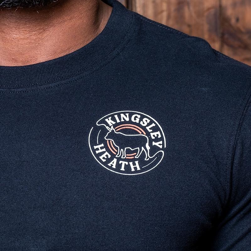 Kingsley Looped Nguni Corp Longsleeve Tee - Mamba