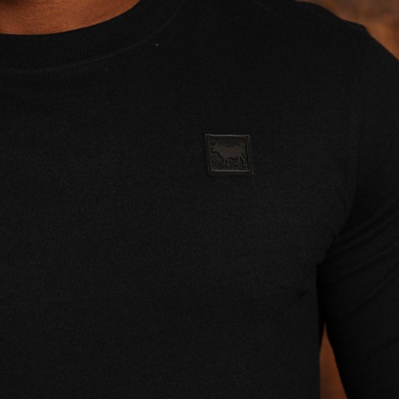 Kingsley heath Square Badge Longsleeve Tee - Mamba