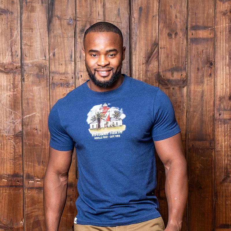 Kingsley Cape Lighthouse Crew Tee - Monarch