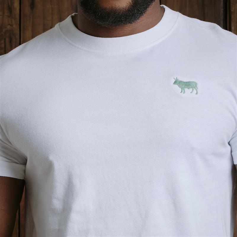 Nguni Pop Crew Tee - Pelican