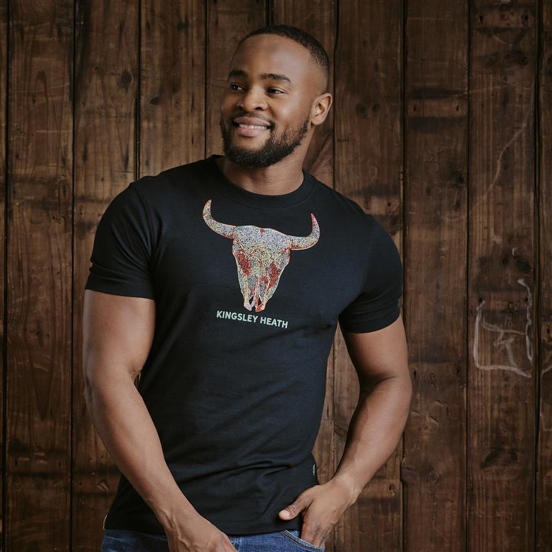 Contour Skull Crew Tee - Mamba