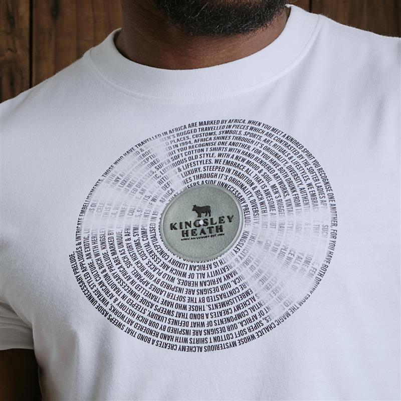 Kh Vinyl Crew Tee - Pelican