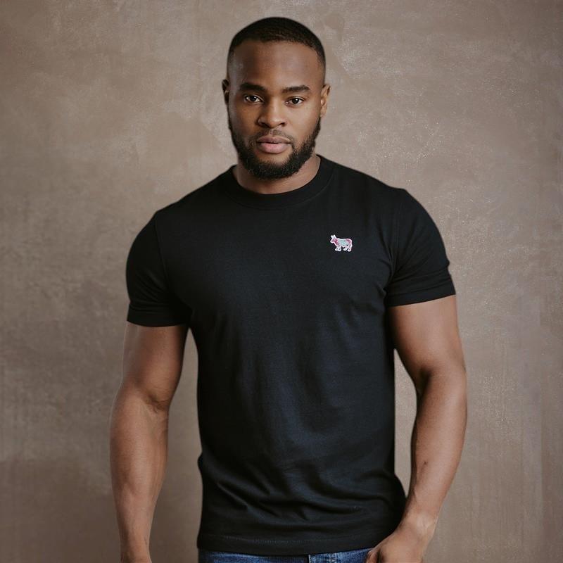 Kingsley Heath Embroidery Badge Crew Tee - Mamba
