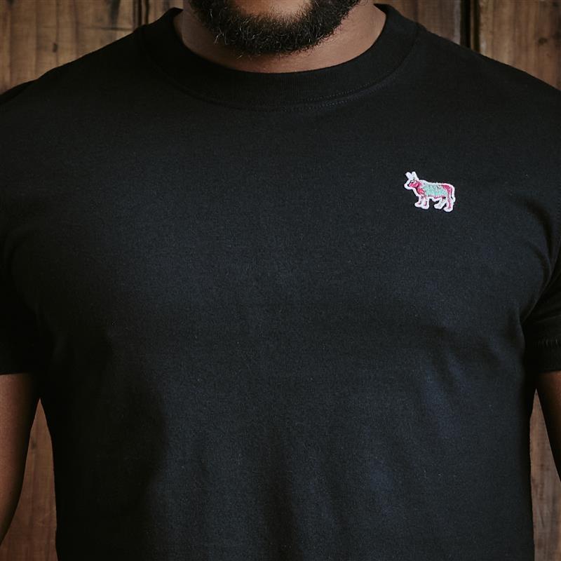Kingsley Heath Embroidery Badge Crew Tee - Mamba