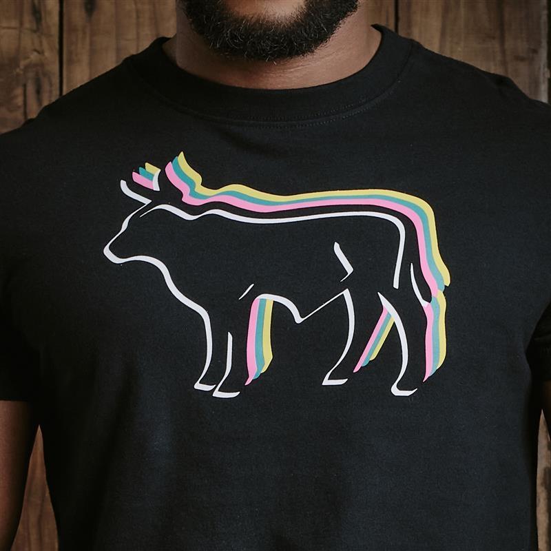 Kingsley Heath Shadow Pop Nguni Crew Tee - Mamba