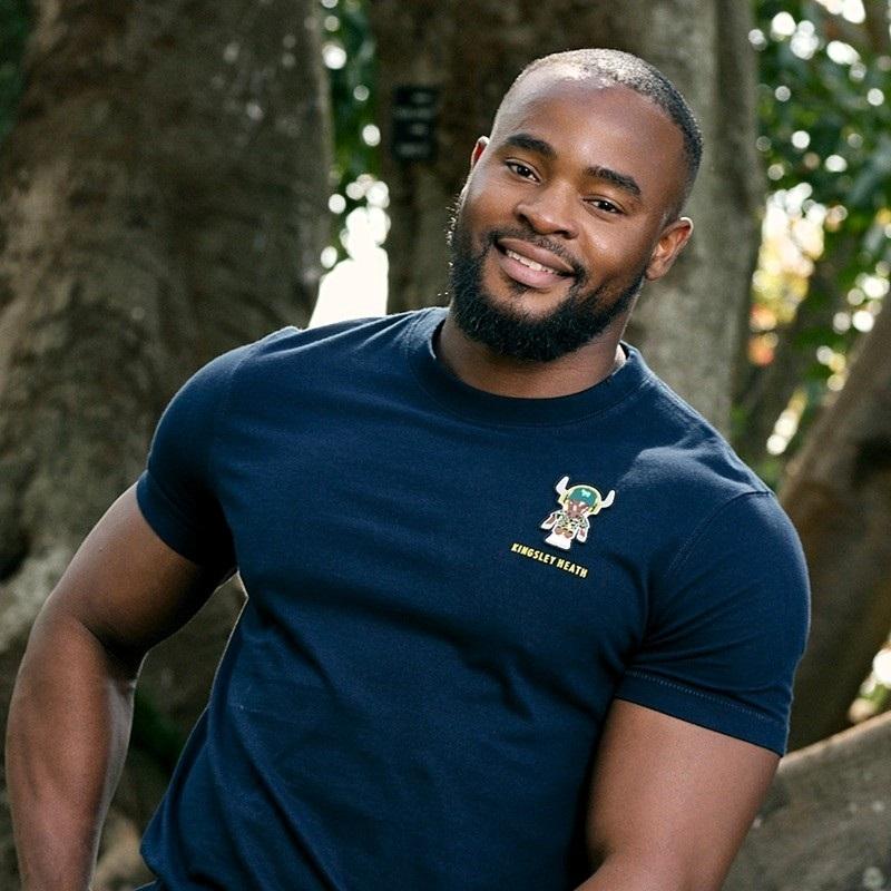 Kingsley Collectable Muzo Nguni Crew Tee - Midnight