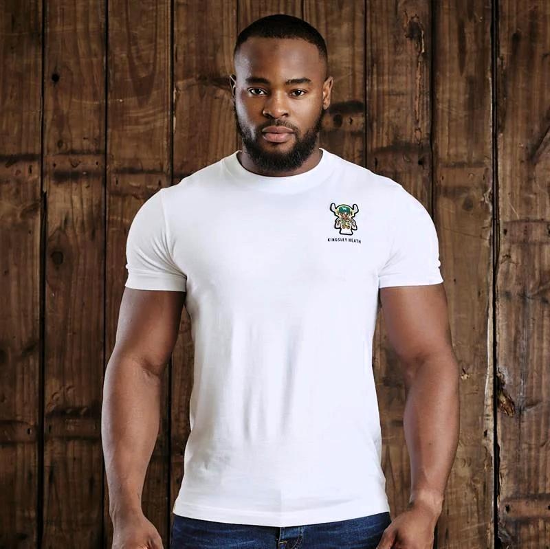 Kingsley Collectable Muzo Nguni Crew Tee - Pelican