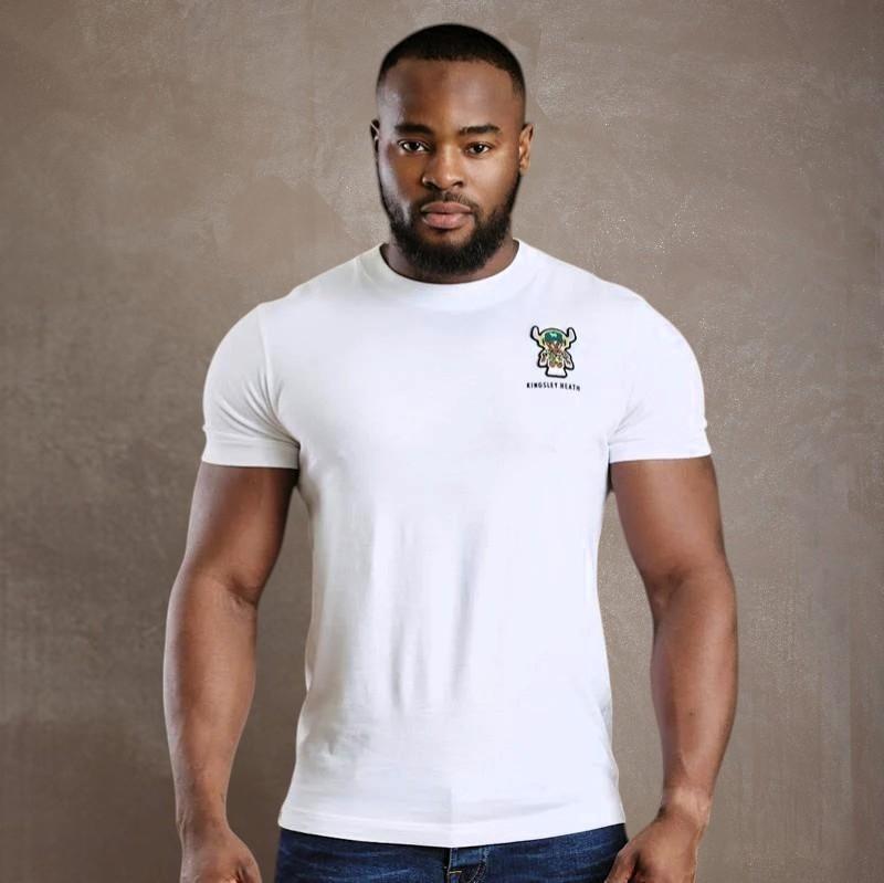 Kingsley Collectable Muzo Nguni Crew Tee - Pelican