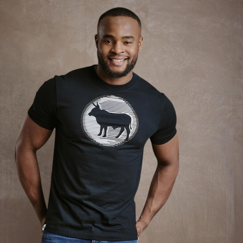 Shutter Circle Nguni Crew Tee - Mamba