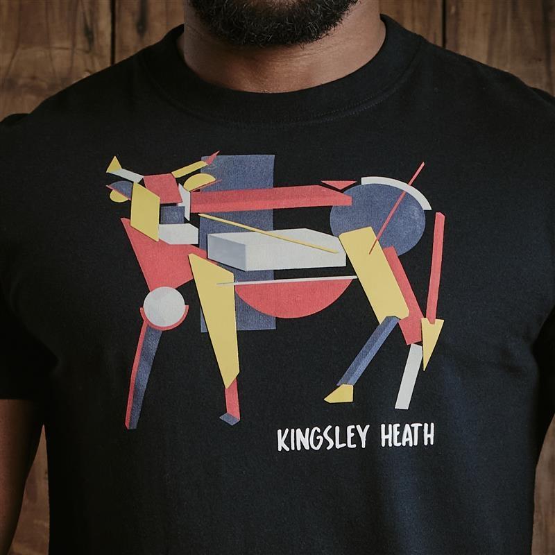 Kingsley Suprematism Nguni Crew Tee - Mamba