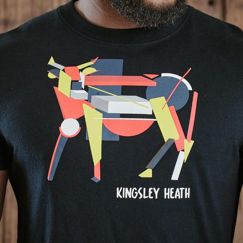 Kingsley Suprematism Nguni Crew Tee - Mamba