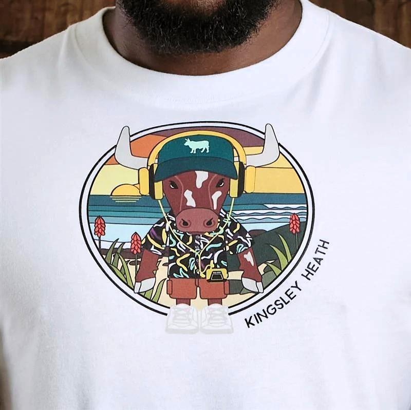 Kingsley Collectable Muzo Crew Tee - Pelican