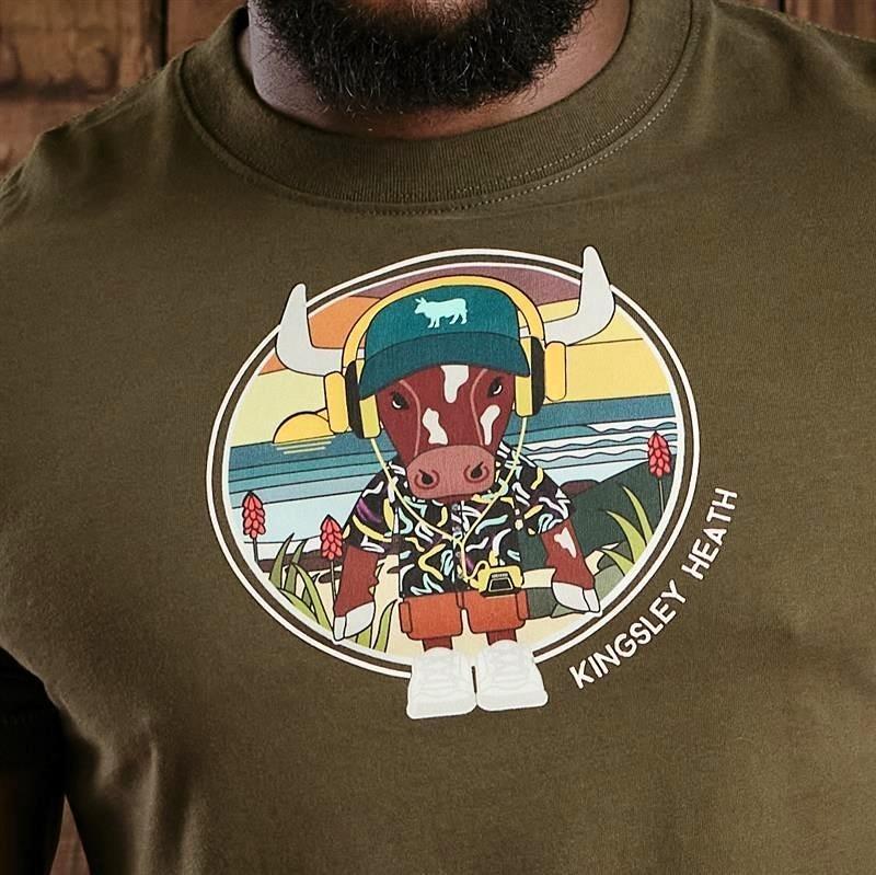 Kingsley Collectable Muzo Crew Tee - Fatigue