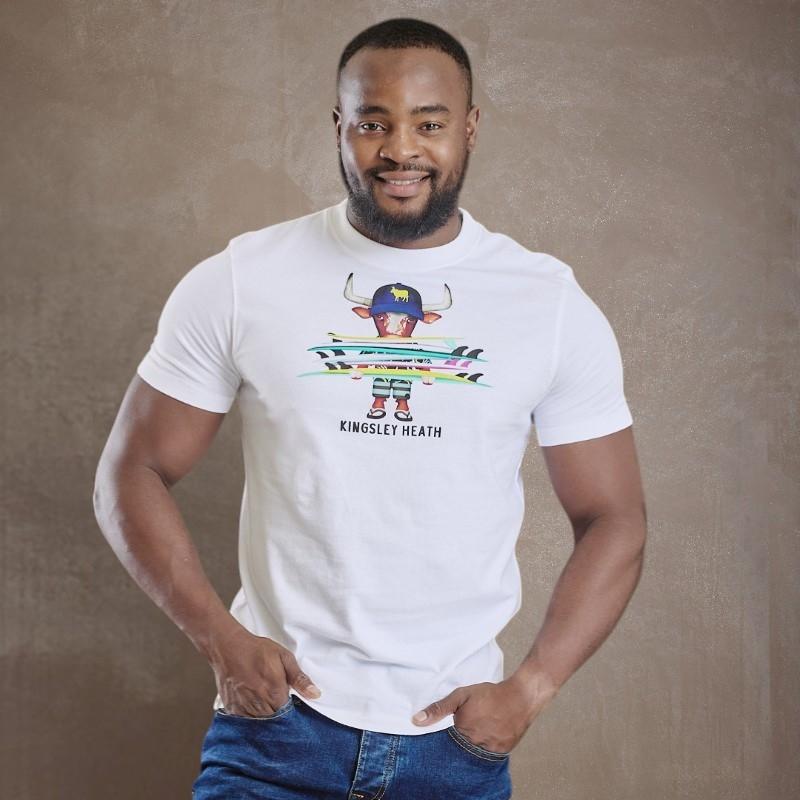 Kingsley Boards Crew Tee - Pelican