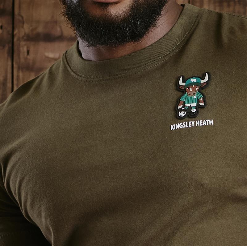 Kingsley Nguni Collectable Football Crew Tee - Fatigue
