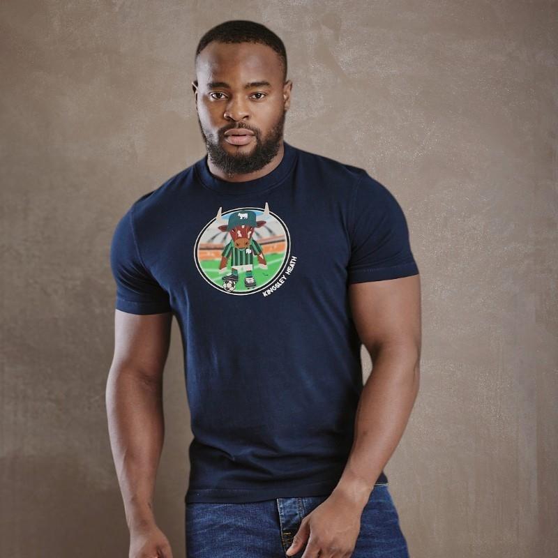 Kingsley Nguni Collectable Footballer Crew Tee - Midnight