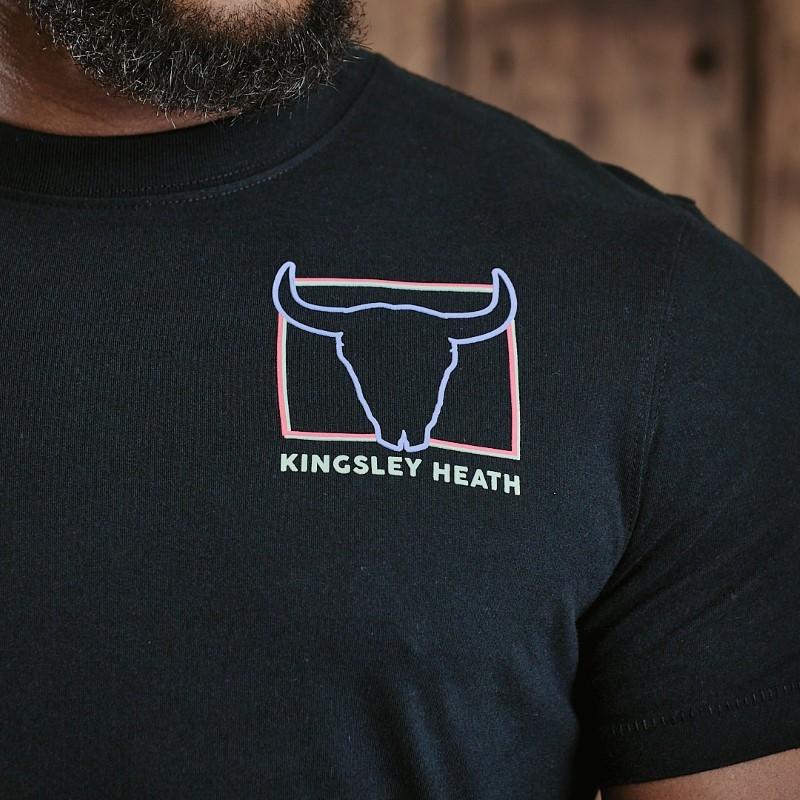 Boxed Skull Crew Tee - Mamba
