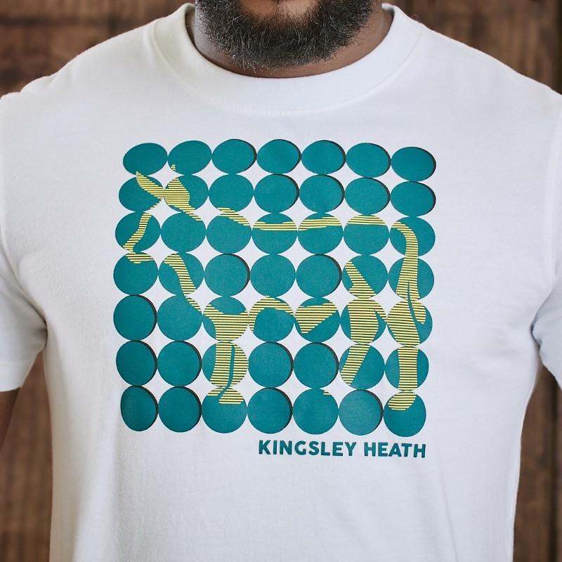 Pebble Nguni Crew Tee - Pelican
