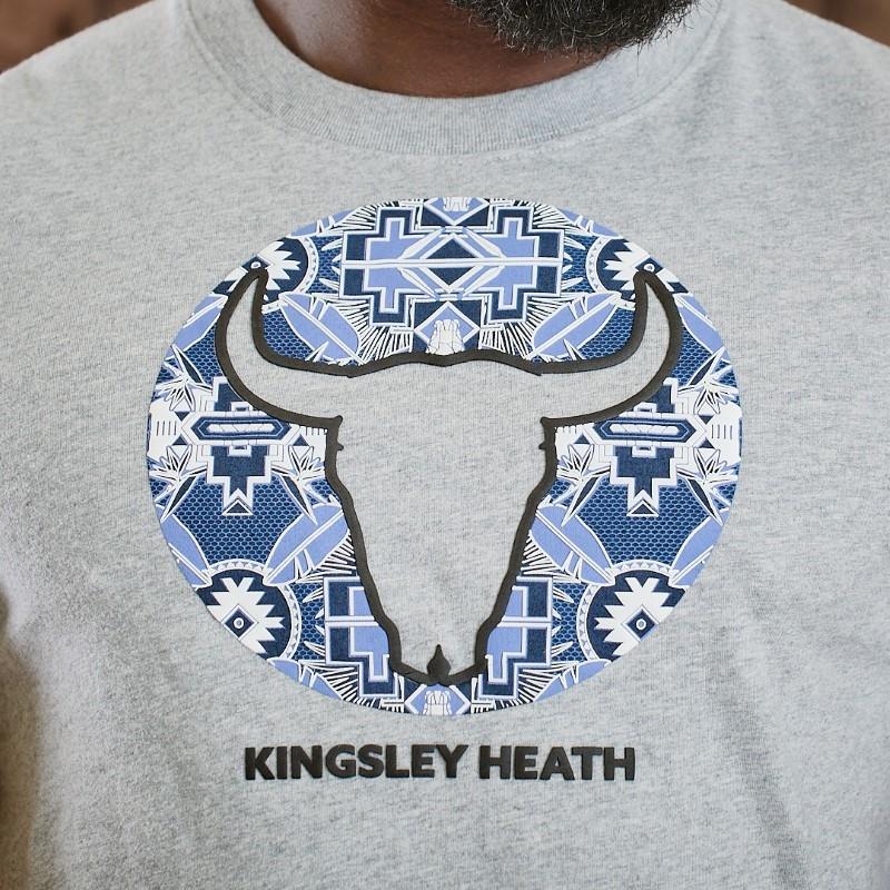 Basotho Skull Outfill Crew Tee - Vervet