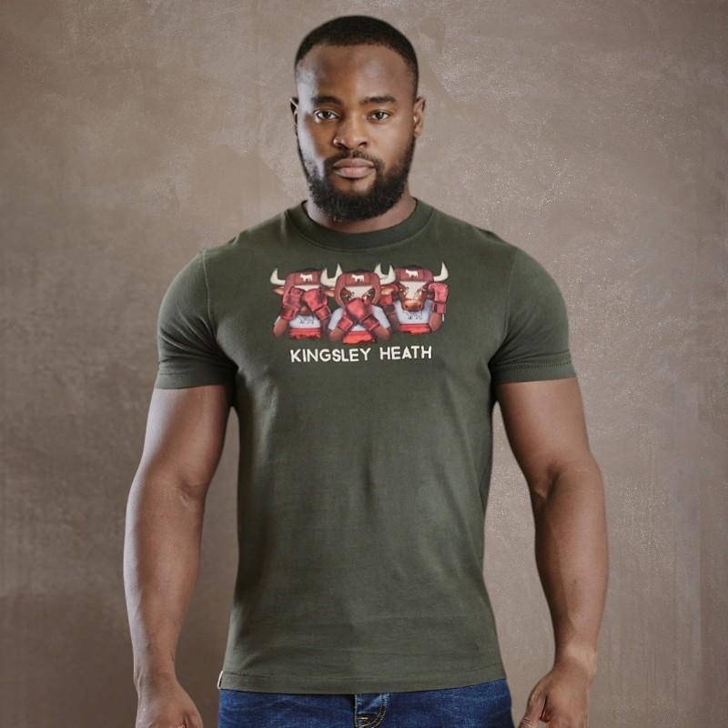 Bob and Weave Crew Tee - Fatigue