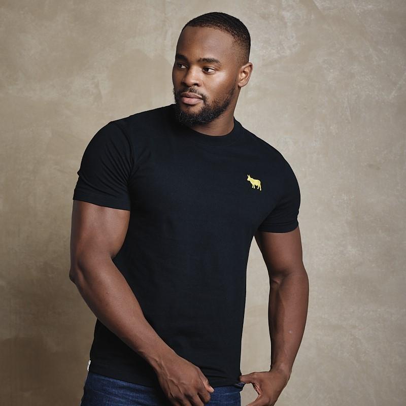 POP Wool Embroidery Crew Tee - Mamba
