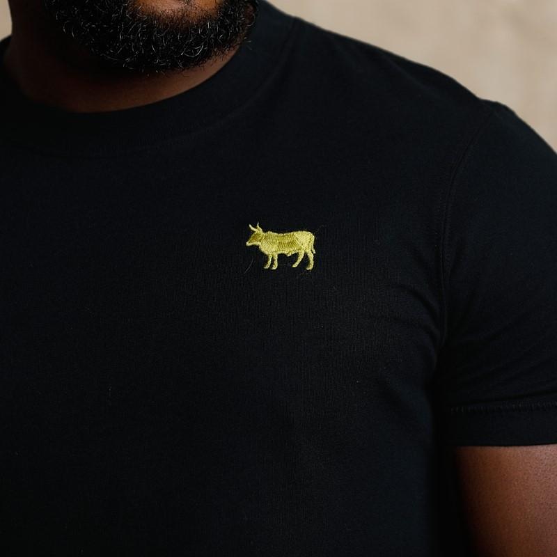POP Wool Embroidery Crew Tee - Mamba