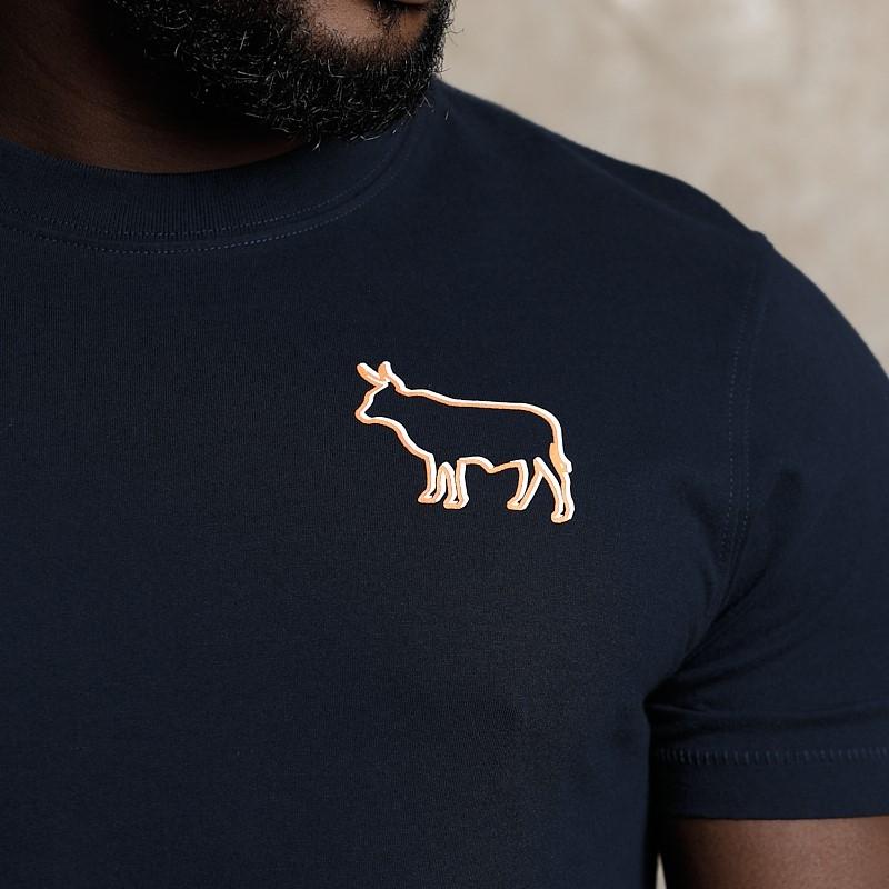3D Print Nguni Crew Tee - Midnight