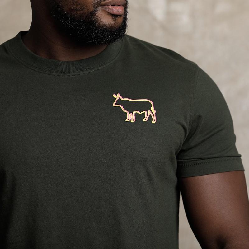 3D Print Nguni Crew Tee - Fatigue