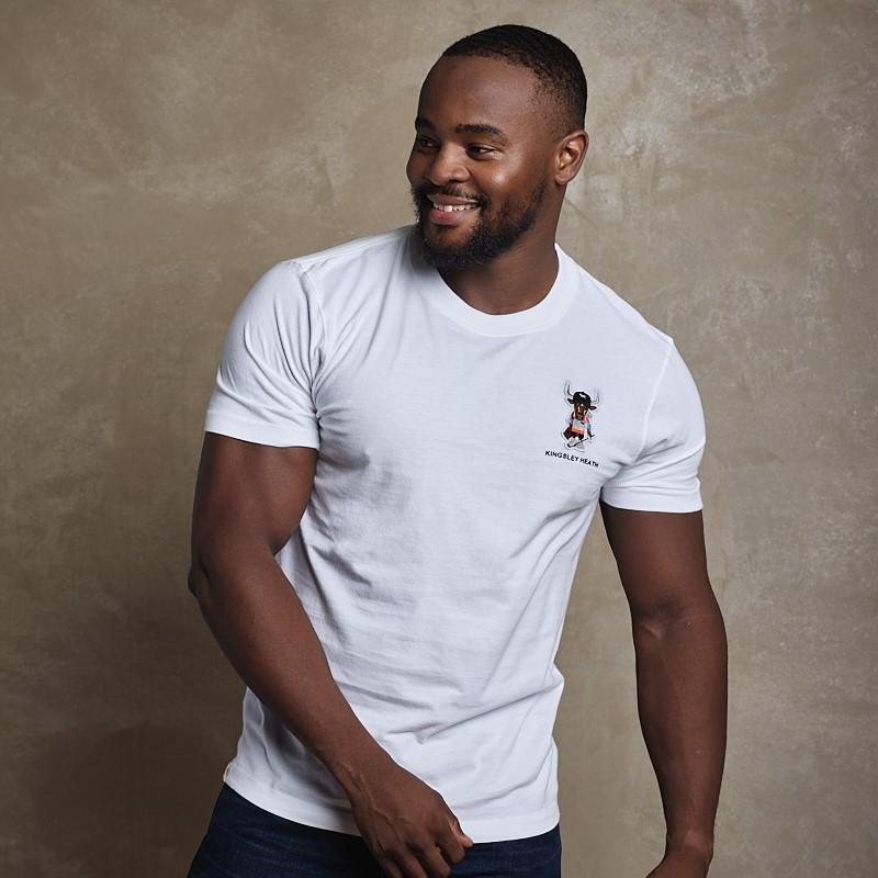 Happy Hacker Crew Tee - Pelican